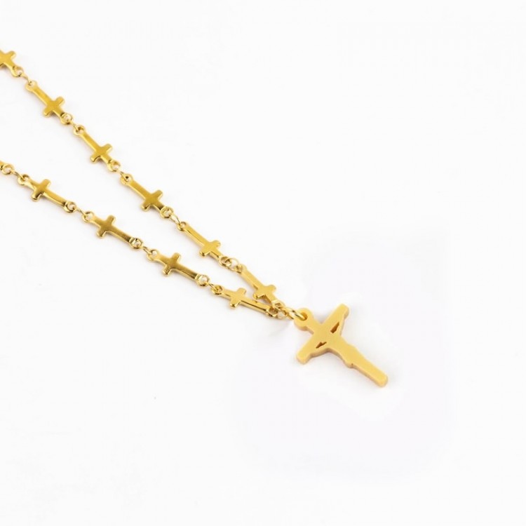 Cristo. Gargantilla Cruces