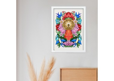 Virgen del Pilar. Print Ilustrado