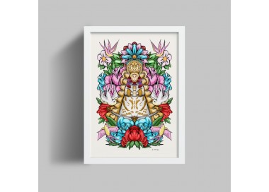 Virgen del Rocío. Print Ilustrado