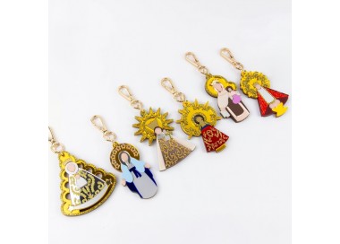 Virgen de los Desamparados. Charm para bolso
