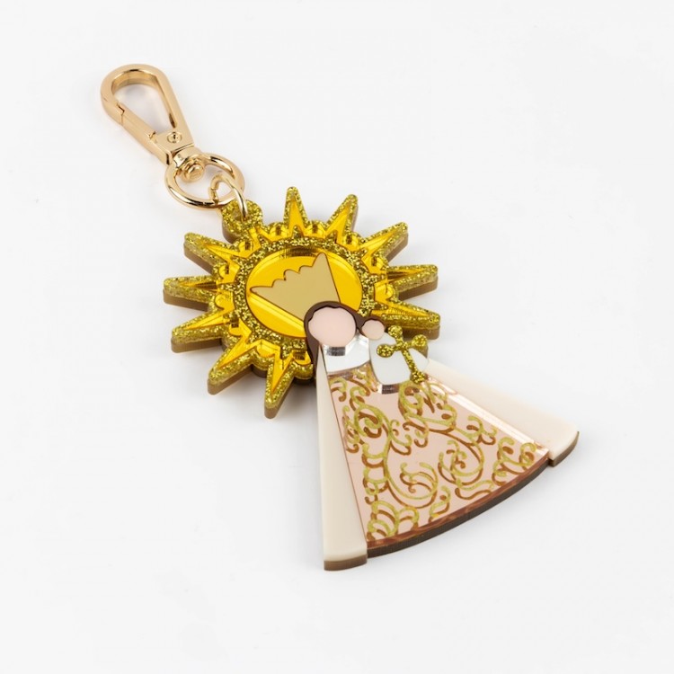 Virgen de los Desamparados. Charm para bolso