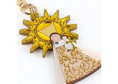 Virgen de los Desamparados. Charm para bolso