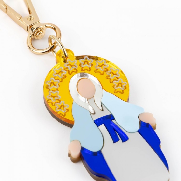 Virgen Milagrosa. Charm para bolso