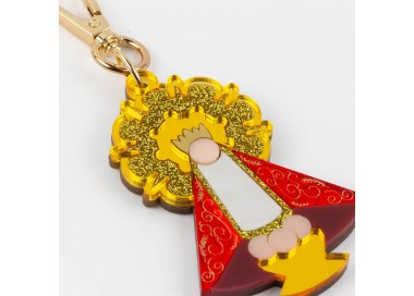 Virgen de Covadonga. Charm para bolso