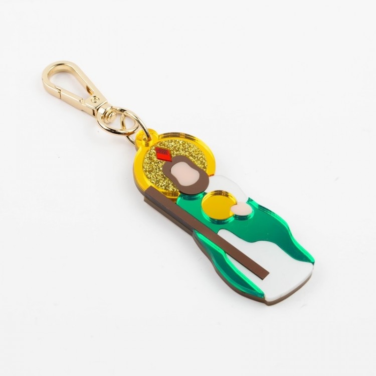 San Judas. Charm para bolso