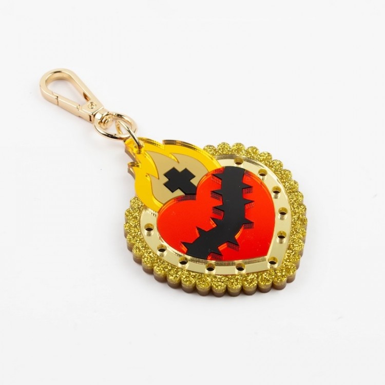 Sagrado Corazón. Charm para bolso