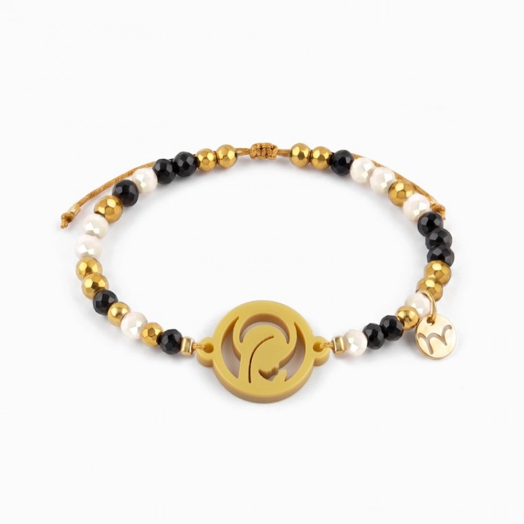 Pulsera Dorada Virgen Niña | Mancotí