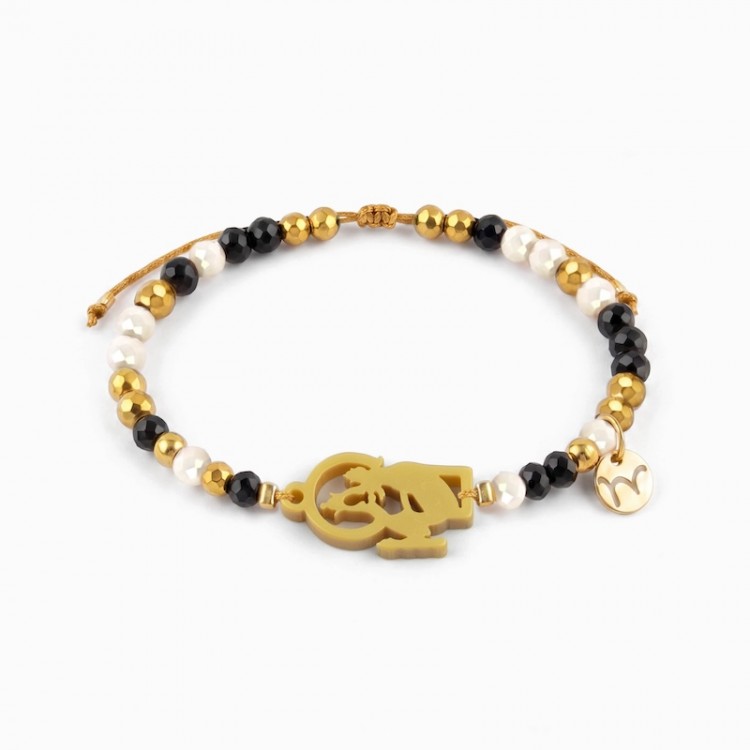María Auxiliadora. Pulsera Dorada.