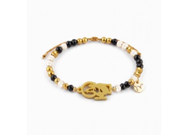 María Auxiliadora. Pulsera Dorada.