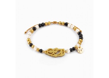 San Judas. Pulsera Dorada.