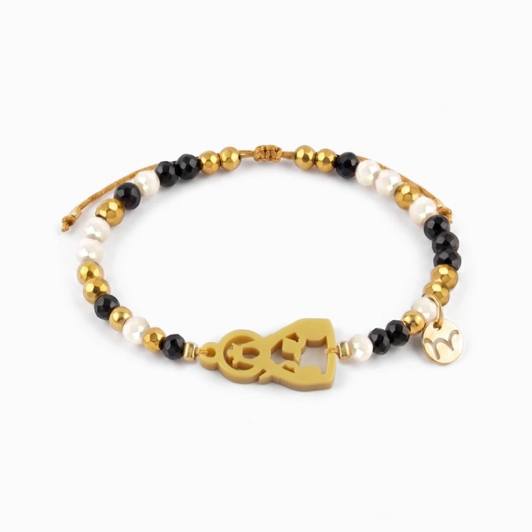 Santa Teresa. Pulsera Dorada.
