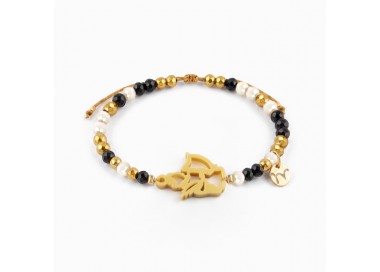 Santa Cecilia. Pulsera Dorada.