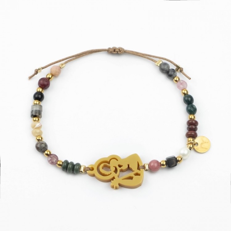San José. Pulsera Mix Dorada
