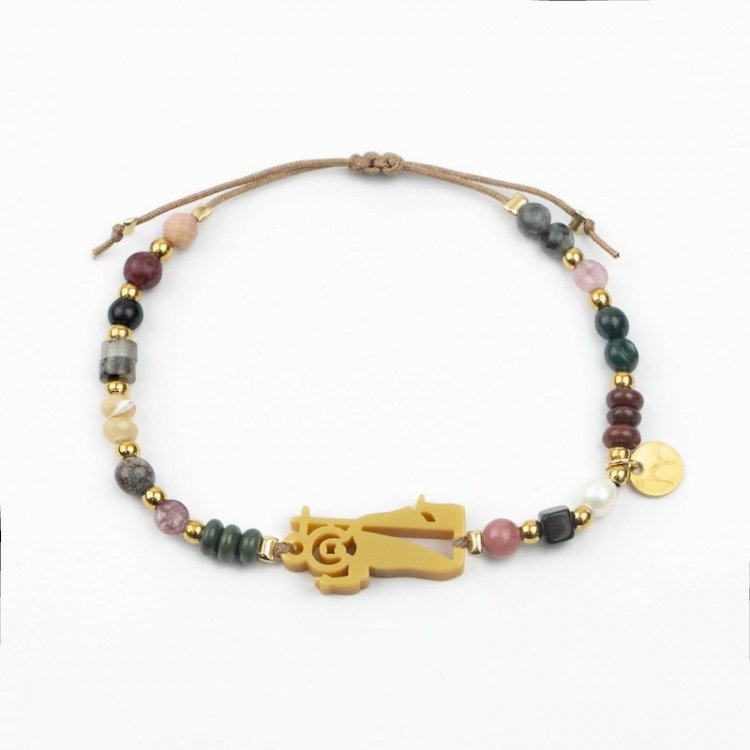 San Juan. Pulsera Mix Dorada