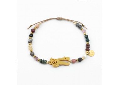 San Juan. Pulsera Mix Dorada