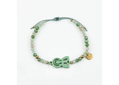 Virgen María. Pulsera Colorines