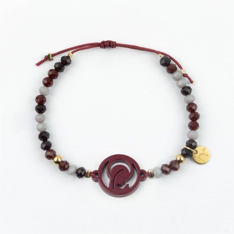 Virgen Niña. Pulsera Colorines