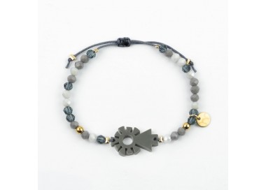 Virgen del Pilar. Pulsera Colorines