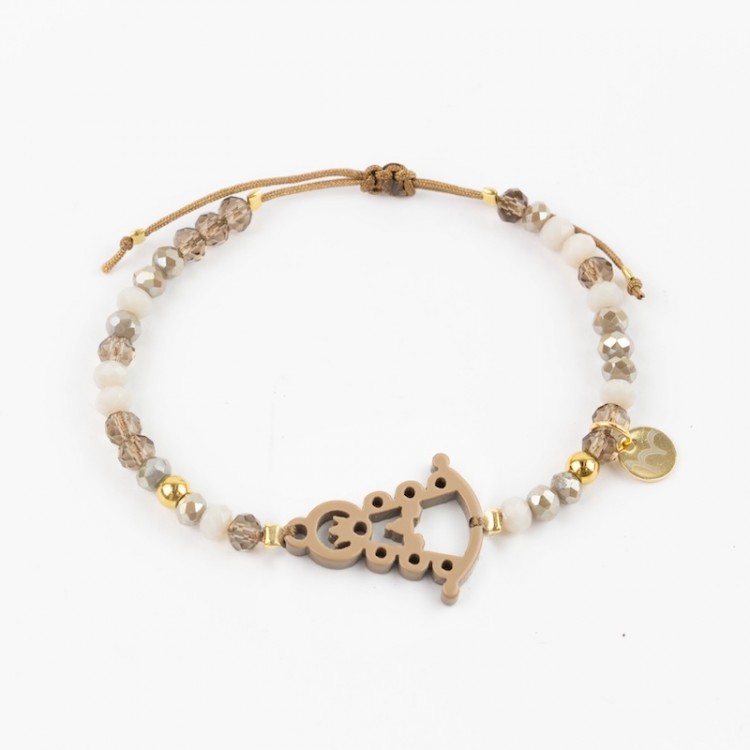 Virgen del Rocío. Pulsera Colorines