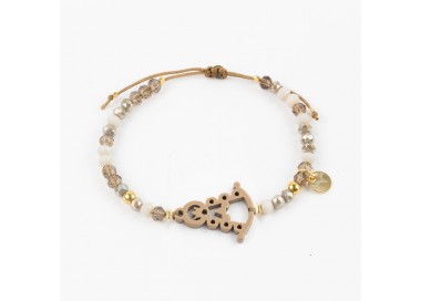 Virgen del Rocío. Pulsera Colorines