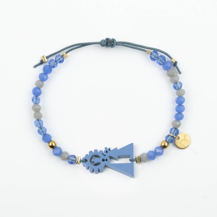 Virgen de los Desamparados. Pulsera Colorines