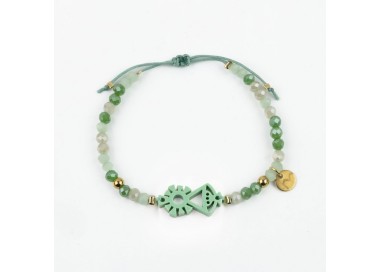 Virgen de Covadonga. Pulsera Colorines