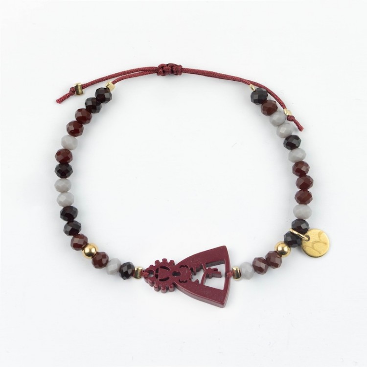 Virgen Macarena. Pulsera Colorines