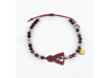 Virgen Macarena. Pulsera Colorines