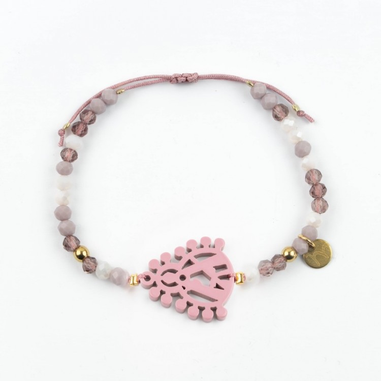 Virgen de la Cabeza. Pulsera Colorines