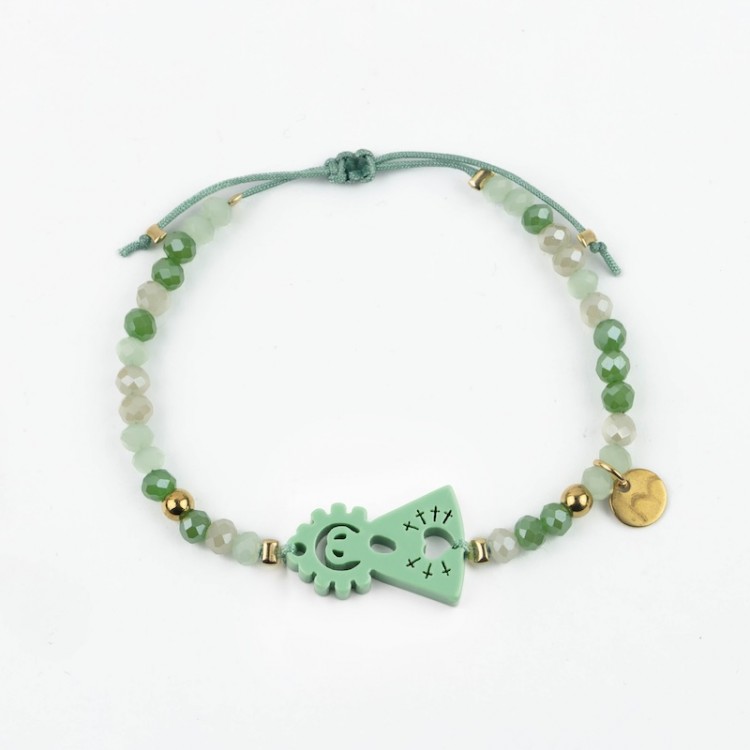 Virgen de los Dolores. Pulsera Colorines
