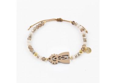 Virgen de la Soledad. Pulsera Colorines
