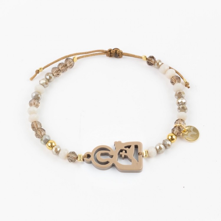 Santa Gema. Pulsera Colorines