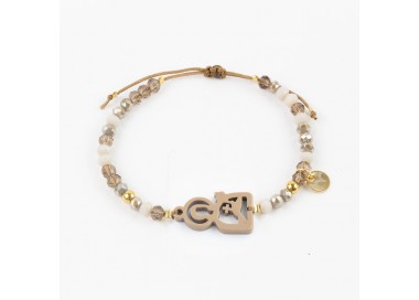 Santa Gema. Pulsera Colorines