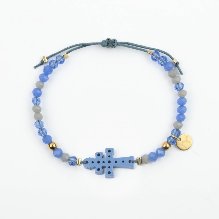 Cruz de Caravaca. Pulsera Colorines