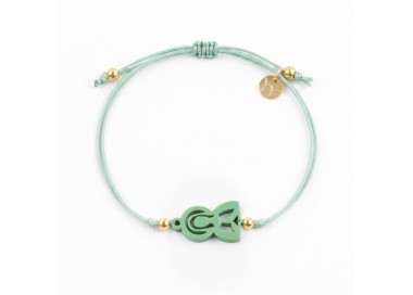 Virgen María. Pulsera Hilo.