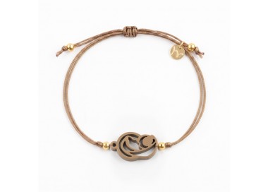 Virgen Madre. Pulsera Hilo.