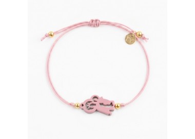 Virgen del Carmen. Pulsera Hilo.