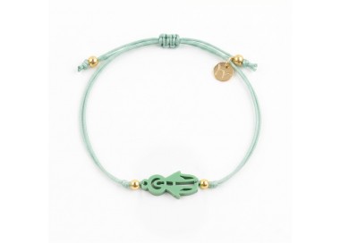 Virgen Milagrosa. Pulsera Hilo.