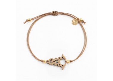 Virgen del Rocío. Pulsera Hilo.
