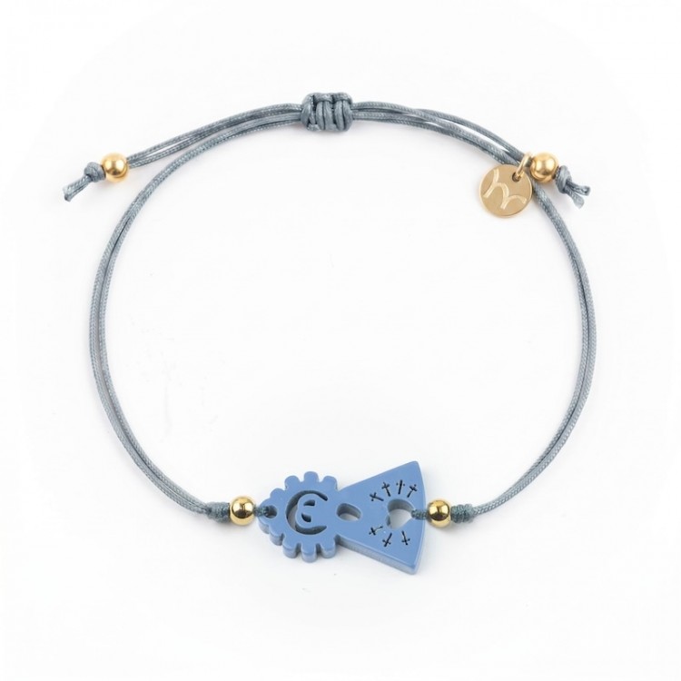 Virgen de los Dolores. Pulsera Hilo.