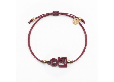 Santa Gema. Pulsera Hilo.