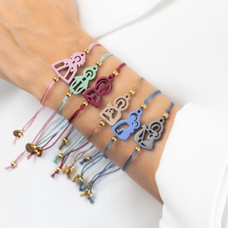 Cruz de la Victoria. Pulsera Hilo.