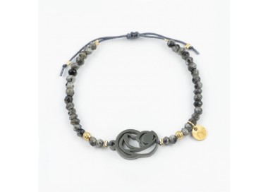 Virgen Madre. Pulsera Ágatas.