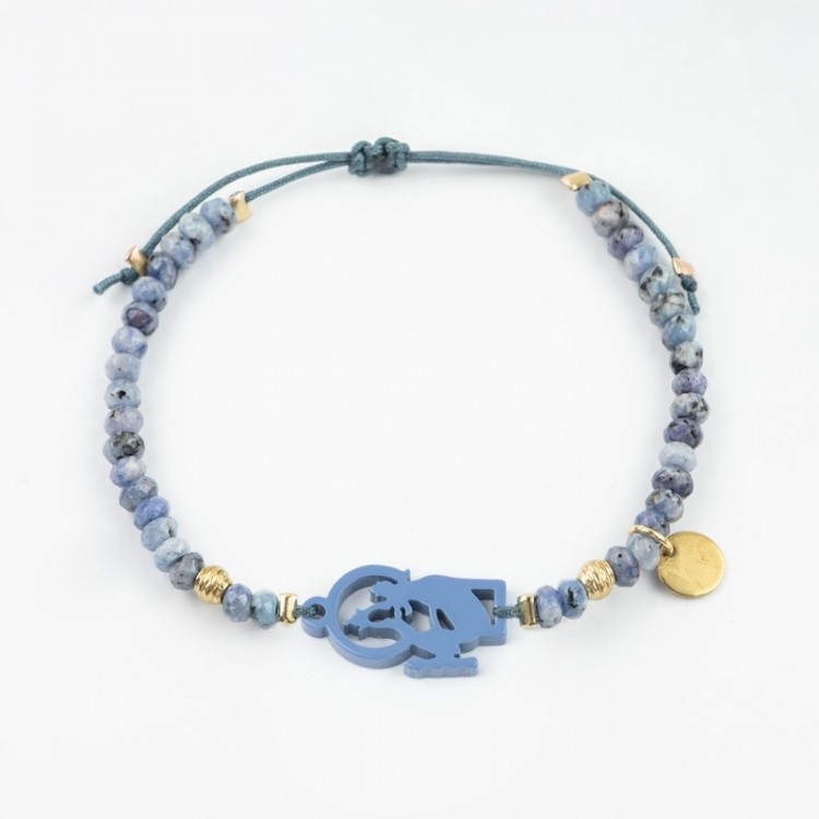 María Auxiliadora. Pulsera Ágatas.