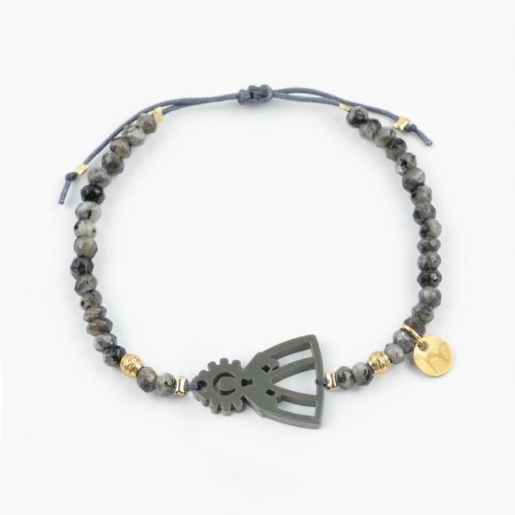 Esperanza de Triana. Pulsera Ágatas.