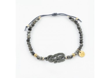 Santa Rita. Pulsera Ágatas.