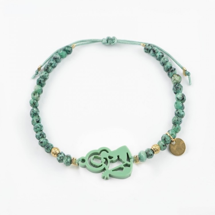 San José. Pulsera Ágatas.