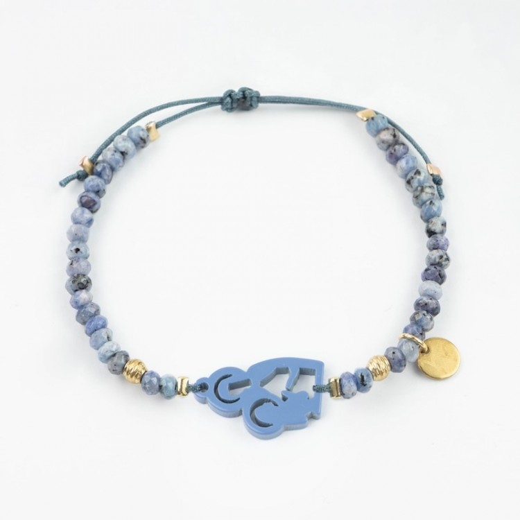Santa Ana. Pulsera Ágatas.