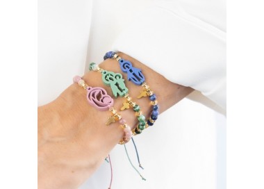 Virgen de Covadonga. Pulsera Rosario