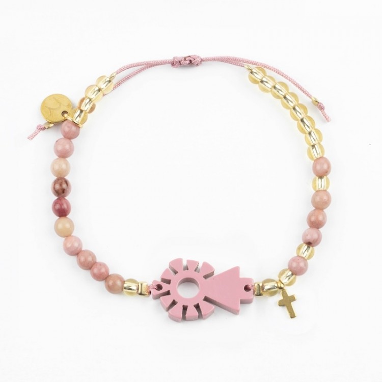 Virgen del Pilar. Pulsera Rosario
